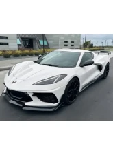 GT Styling Wickerbill High Wing 2 Pcs Black Chevrolet Corvette 2020-2024                                     - 30101 - Image 5