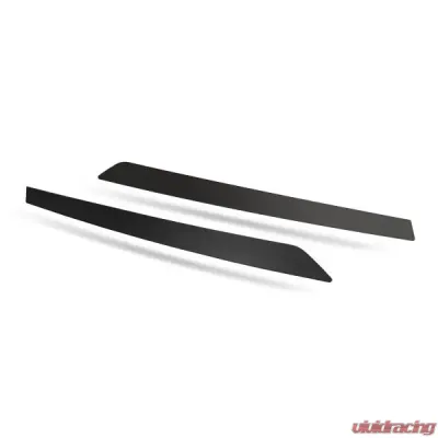 GT Styling Wickerbill High Wing 2 Pcs Black Chevrolet Corvette 2020-2024 - 30101