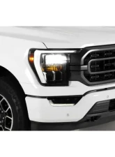 GT Styling Headlight Cover 2 Pcs Ford F-150 2021-2023                                     - GT0188S - Image 2