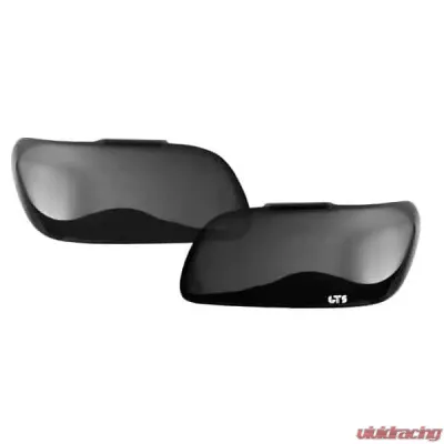 GT Styling 6 x 3 3/4" Rectangular 4 1/2" Round Driving Light Cover 2 Pcs Ford Universal 1987-1993 - GT0982S
