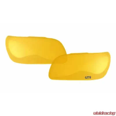 GT Styling 6 x 3 3/4" Rectangular 4 1/2" Round Driving Light Cover 2 Pcs Ford Universal 1987-1993 - GT0982Y