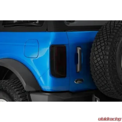 GT Styling Taillight Cover Rear Black Out Kit 3 Pcs Ford Bronco 2021-2024 - GT1162