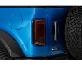 GT Styling Taillight Cover Rear Black Out Kit 3 Pcs Ford Bronco 2021-2024