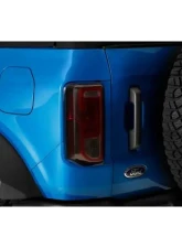 GT Styling Taillight Cover Rear Black Out Kit 3 Pcs Ford Bronco 2021-2024                                     - GT1162X - Image 5
