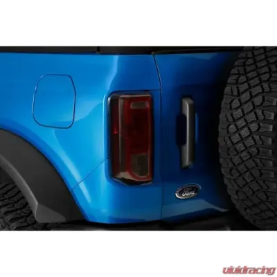 GT Styling Taillight Cover Rear Black Out Kit 3 Pcs Ford Bronco 2021-2024 - GT1162X