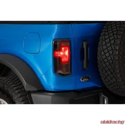 GT Styling Taillight Cover Rear Black Out Kit 3 Pcs Ford Bronco 2021-2024 - GT1162X
