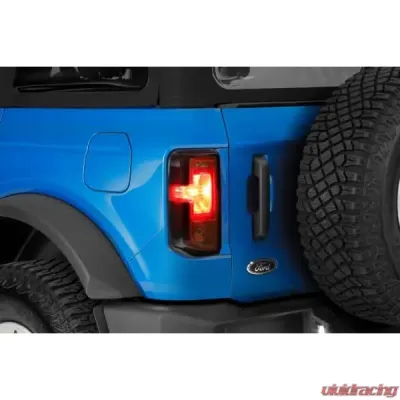 GT Styling Taillight Cover Rear Black Out Kit 3 Pcs Ford Bronco 2021-2024 - GT1162