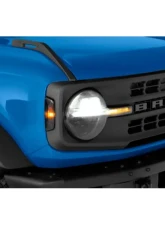 GT Styling Headlight Cover 4 Pcs Ford Bronco 2021-2024                                     - GT2260S - Image 3