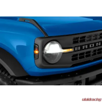 GT Styling Headlight Cover 4 Pcs Ford Bronco 2021-2024 - GT2260S