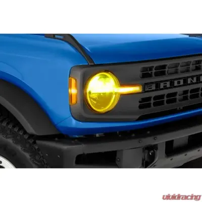 GT Styling Headlight Cover 4 Pcs Ford Bronco 2021-2024 - GT2260Y