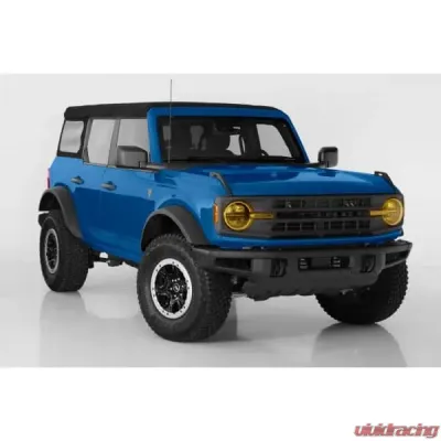 GT Styling Headlight Cover 4 Pcs Ford Bronco 2021-2024 - GT2260Y