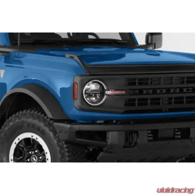 GT Styling Headlight Cover 2 Pcs Clear Ford Bronco 2021-2024 - GT2261C