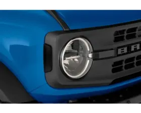 GT Styling Front Daytime Running Light Cover Kit 4 Pcs Ford Bronco 2021-2024