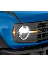 GT Styling Front Daytime Running Light Cover Kit 4 Pcs Ford Bronco 2021-2024                                     - GT3260X - Image 2