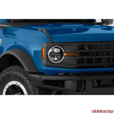 GT Styling Front Daytime Running Light Cover Kit 4 Pcs Ford Bronco 2021-2024 - GT3260Y