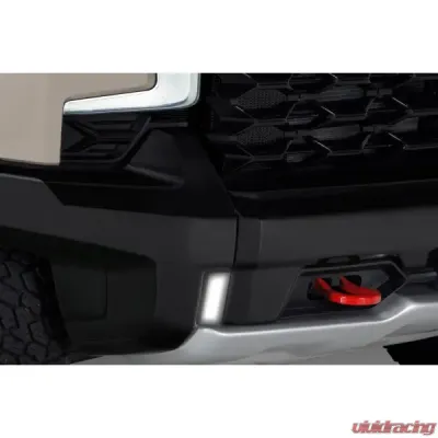 GT Styling Fog Light Covers 2 Pcs Chevrolet Silverado ZR2 2022-2024 - GT4991FS