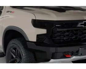 GT Styling Headlight Cover 2 Pcs Chevrolet Silverado 1500 2022-2024 GT5991