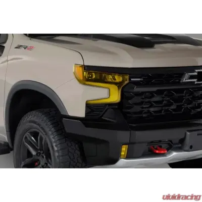 GT Styling Headlight Cover 2 Pcs Chevrolet Silverado 1500 2022-2024 GT5991 - GT5991Y