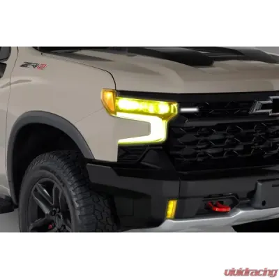 GT Styling Headlight Cover 2 Pcs Chevrolet Silverado 1500 2022-2024 GT5991 - GT5991Y