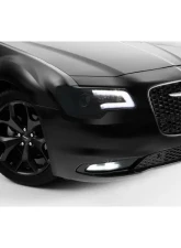 GT Styling Headlight Cover Kit 4 Pcs Chrysler 300 2011-2023                                     - GT7118S - Image 4