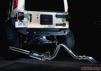 RIPP Superchargers Catback Exhaust System Jeep Wrangler 2007-2018 - 0715JKCBE