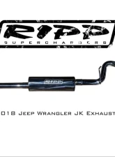 RIPP Superchargers Catback Exhaust System Jeep Wrangler 2007-2018                                     - 0715JKCBE - Image 3