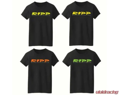 RIPP Supercharger HEMI Sport Black | Yellow T-Shirt 3XL - SPORTSHIRT-Y-3XL