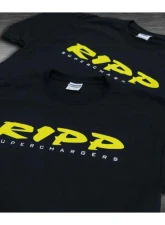 RIPP Supercharger HEMI Sport Black | Yellow T-Shirt 3XL                                     - SPORTSHIRT-Y-3XL - Image 3