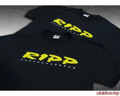 RIPP Supercharger HEMI Sport Black | Yellow T-Shirt 3XL - SPORTSHIRT-Y-3XL