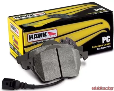 Hawk Performance Ceramic Brake Pad Set Rear Porche Macan Turbo 2015-2017 - HB915Z.644