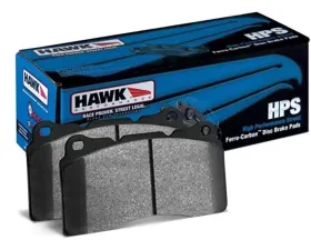 Hawk Performance HPS Street Rear Brake Pads Fiat Punto 2007-2010