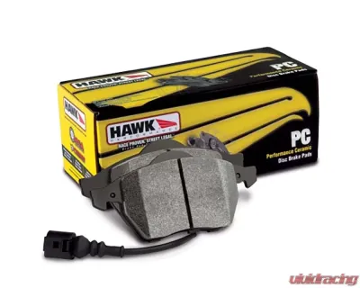 Hawk Performance Drilled and Slotted Front Brake Rotor Set w/ Ceramic Street Brake Pads Cadillac CTS 2003-2008 - HKC4073.439Z