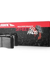 Hawk Performance Front Discs Drilled and Slotted Rear Brake 302mm Rotor Set w/ HPS 5.0 Rear Brake Pads Saab 9-3 Sport Sedan 2005-2011                                     - HKC4806.478B - Image 4