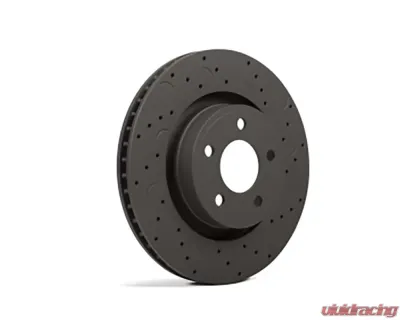 Hawk Performance Front Discs Drilled and Slotted Rear Brake 302mm Rotor Set w/ Ceramic Street Rear Brake Pads Saab 9-3 Sport Sedan 2005-2011 - HKC4806.478Z