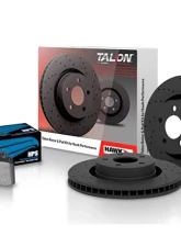 Hawk Performance Drilled and Slotted Front Brake Rotor Set w/ HPS Street Brake Pads Infiniti Q45 1997-2001                                     - HKC5275.326F - Image 5