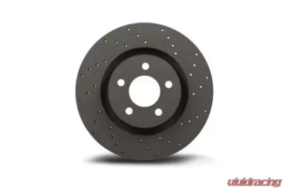 Hawk Performance Drilled and Slotted Front Brake Rotor Set w/ Ceramic Street Brake Pads Infiniti Q45 1997-2001 - HKC5275.326Z