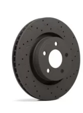 Hawk Performance Drilled and Slotted Front Brake Rotor Set w/ Ceramic Street Brake Pads Infiniti Q45 1997-2001                                     - HKC5275.326Z - Image 5