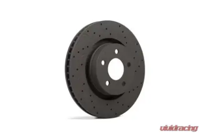 Hawk Performance Drilled and Slotted Front Brake Rotor Set w/ Ceramic Street Brake Pads Infiniti Q45 1997-2001 - HKC5275.326Z