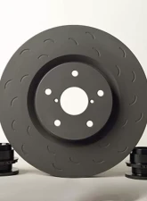 Hawk Performance Slotted-Only Front Brake Rotor Set w/ Ceramic Street Brake Pads Ford Excursion | F-250 | F-350 2003-2005                                     - HKS4056.302Z - Image 4