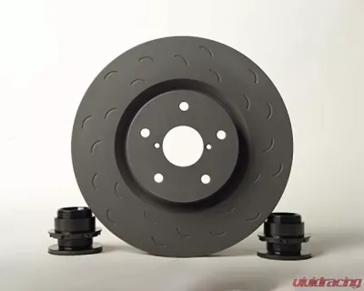 Hawk Performance Slotted-Only Front Brake Rotor Set w/ Ceramic Street Brake Pads Ford Excursion | F-250 | F-350 2003-2005 - HKS4056.302Z