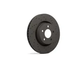 Hawk Performance Talon Econoline Super Duty Drilled and Slotted Rear Brake Rotor Set Ford E-450 2000