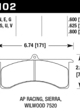 Hawk Performance HPS                                     - HB102F.800 - Image 2