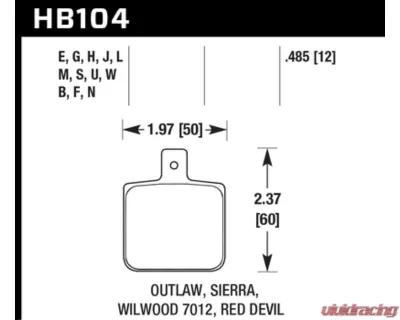 Hawk Performance DTC-30 - HB104W.485
