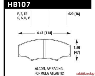 Hawk Performance DTC-60 - HB107G.620
