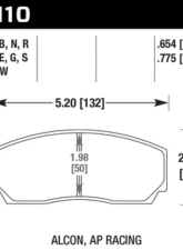 Hawk Performance HPS                                     - HB110F.654 - Image 2