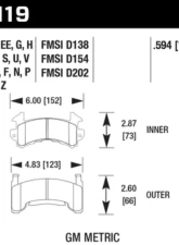 Hawk Performance HPS 5.0                                     - HB119B.594 - Image 2
