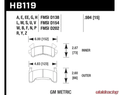 Hawk Performance DTC-30 - HB119W.594