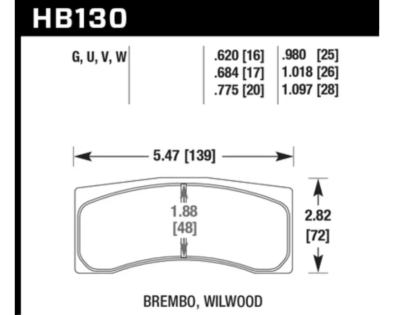 Hawk Performance DTC-80 - HB130Q.980
