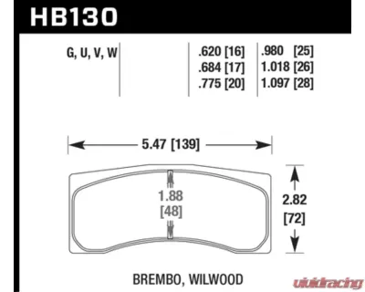 Hawk Performance DTC-70 - HB130U.980