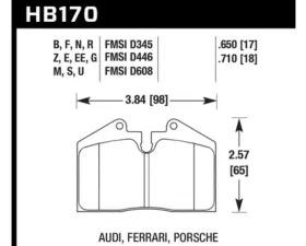 Hawk Performance Blue 9012